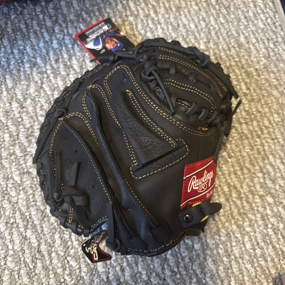 Rawlings Renegade 31.5" RCM315B Catcher's‎ Mitt Baseball Glove RHT Black New